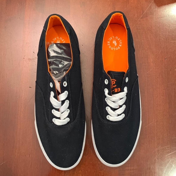 Polo by Ralph Lauren tennis shoes. - Picture 1 of 4